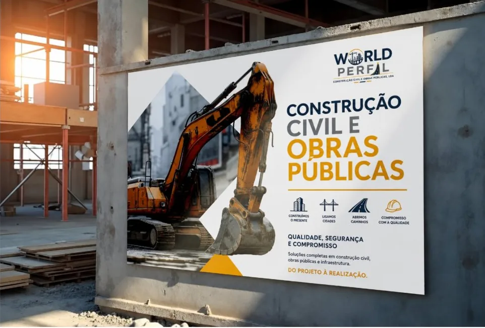 Painel de Construção Civil e Obras Públicas da World Perfil